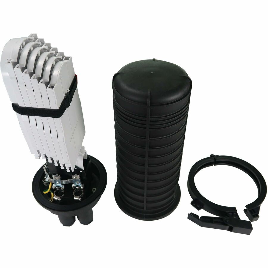 Eaton Tripp Lite Series Fiber Splice Dome Enclosure - 6 Splicing Trays, 144 Fiber Capacity, IP68 Rated — N600D-0144-6