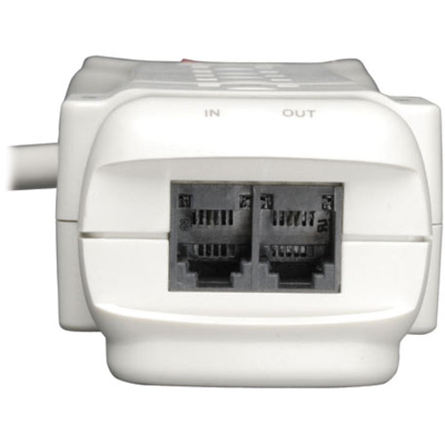 Eaton Tripp Lite Series Protect It! 7-Outlet Surge Protector, 6 ft. (1.83 m) Cord, 1080 Joules, Fax/Modem Protection, RJ11 — SUPER6TEL