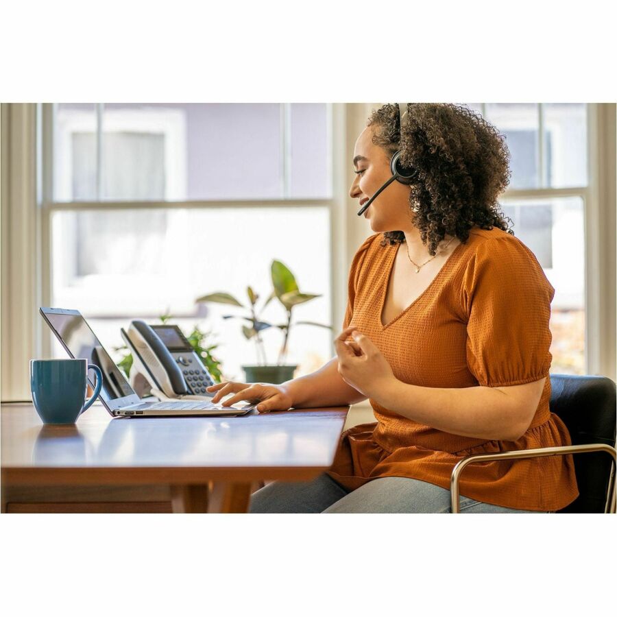 Poly Edge E320 IP Phone - Corded - Corded/Cordless - Bluetooth, NFC - 3 Multiple Conferencing - Desktop, Wall Mountable - White, Midnight Blue — 82M88AA