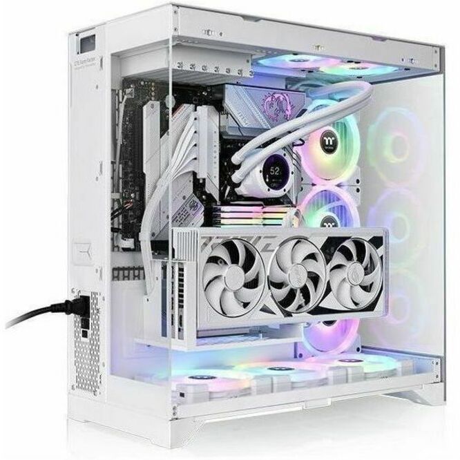 Thermaltake CTE E550 TG Snow Mid Tower Chassis — CA-1Z8-00M6WN-00