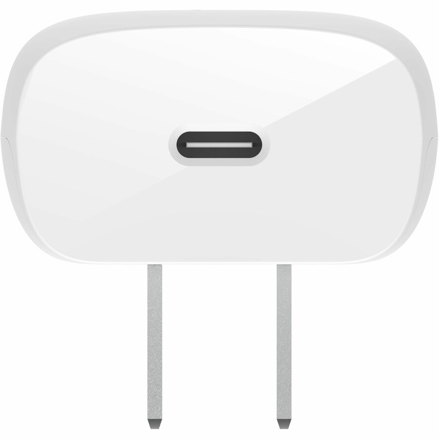Belkin 30W Portable USB-C Wall Charger - 1xUSB-C (30W) - Fast Charge - Power Adapter - White — BBC007-WH