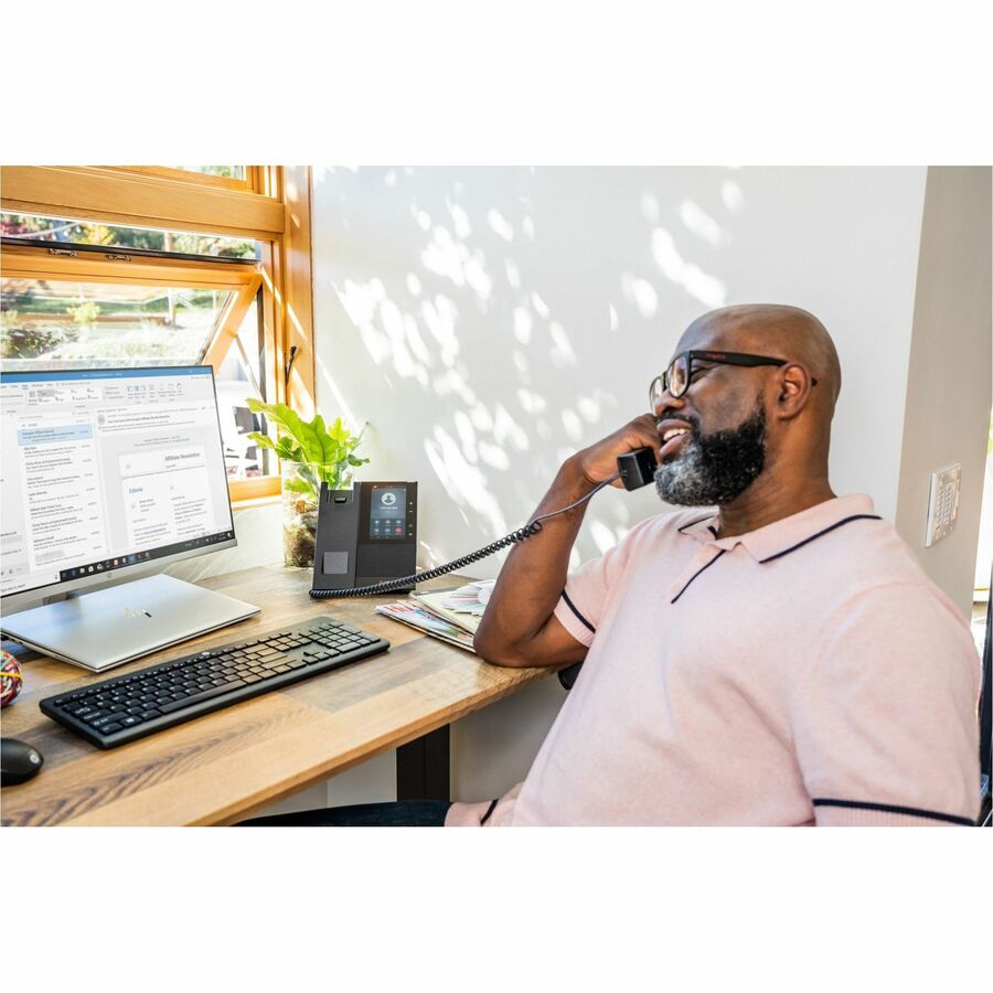Poly CCX 500 Business Media Phone with Open SIP and PoE-enabled GSA/TAA — 849B5AA