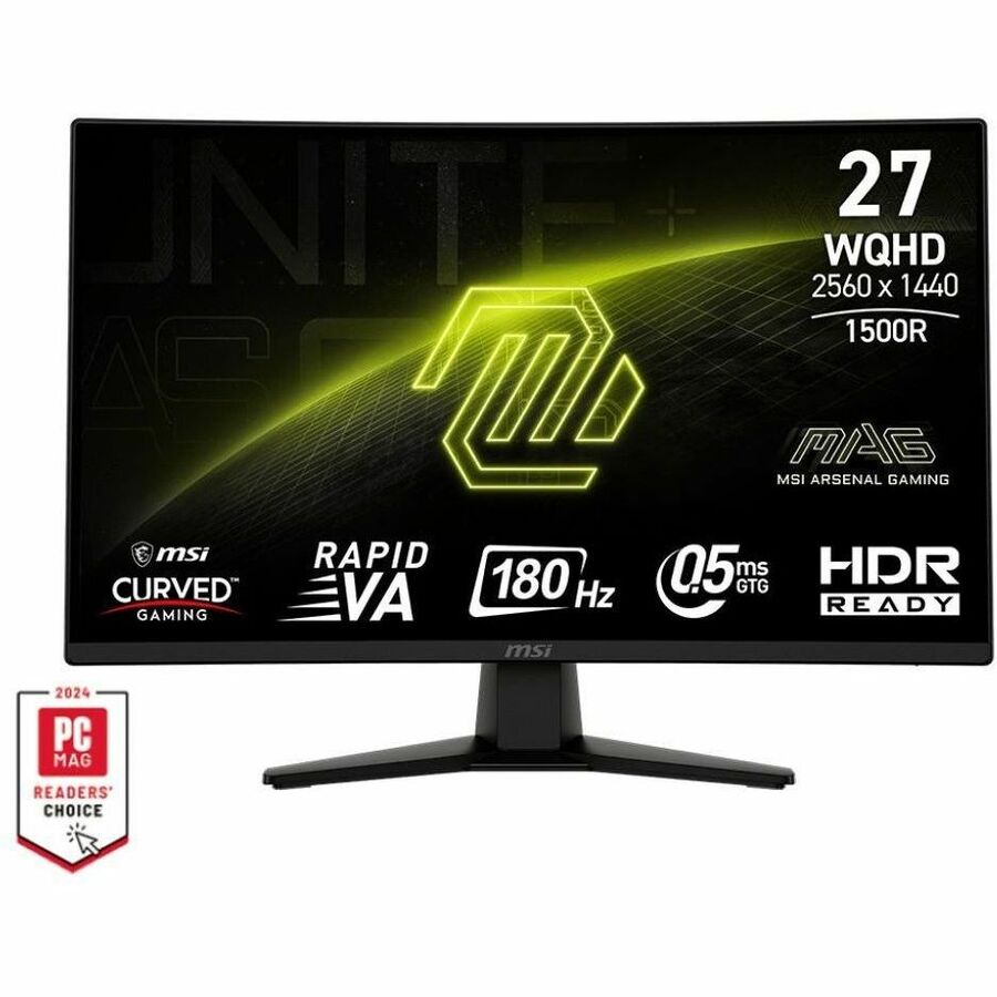 MSI MAG 274CQF 27 inch Curved 2K resolution Gaming Display monitor 180Hz — MAG274CQF