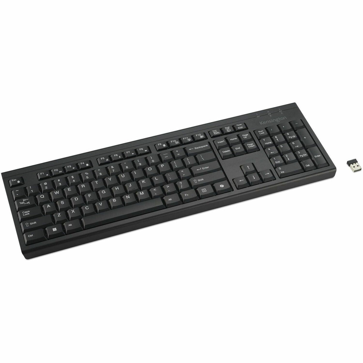 Kensington KB270 EQ Rechargeable AI keyboard with Copilot Key — K75558NA