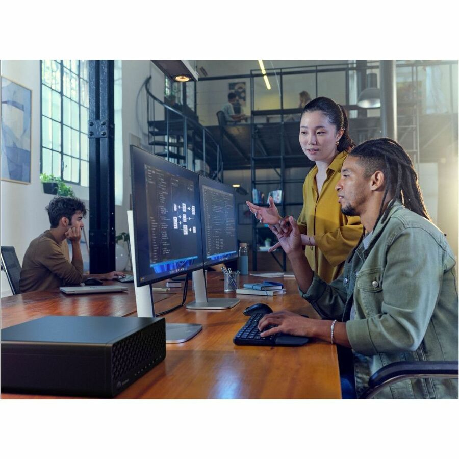 HP EliteDesk 8 G1i Desktop Computer - Intel Core Ultra 5 235 - vPro Technology - 16 GB - 512 GB SSD - Small Form Factor - Jack Black - Smart Buy — BH9E4UT#ABA