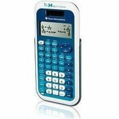 Texas Instruments TI-34 MultiView Calculator — 34MV/FC/1L1/A