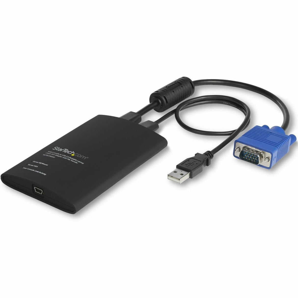 StarTech.com USB Crash Cart Adapter with File Transfer & Video Capture at 1920 x1200 60Hz, TAA — NOTECONS02