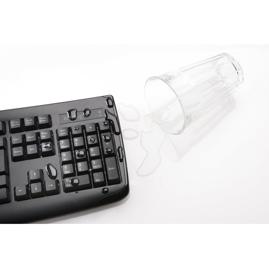 Kensington Pro Fit Wireless Desktop Set - Black — K72324USA