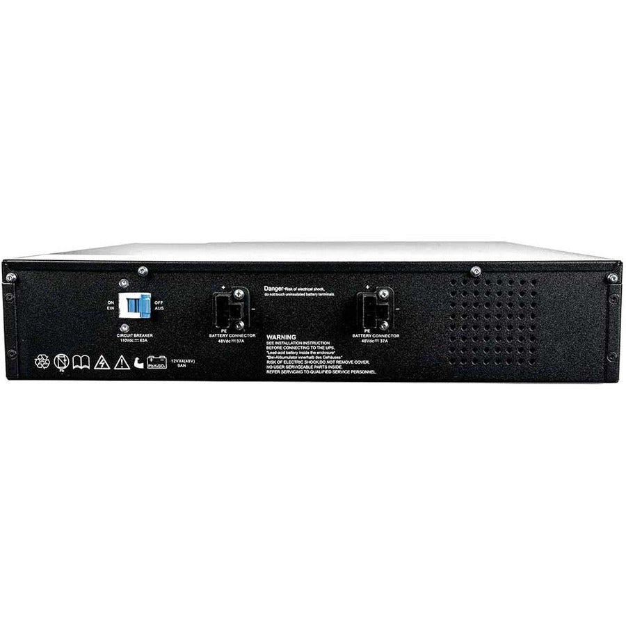 Vertiv Liebert GXT4-48VBATT 9Ah, 48V External Battery Cabinet for Vertiv Liebert GXT4-500RT120, GXT4-700RT120, GXT4-1000RT120, GXT4-1500RT120, GXT4-2000RT120, GXT4-500RT230, GXT4-700RT230, GXT4-1000RT230, GXT4-1500RT230, and GXT4-2000RT230 — GXT4-48VBATT