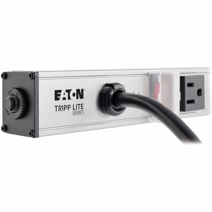 Eaton Tripp Lite Series 12-Outlet Vertical Power Strip, 120V, 15A, 15 ft. (4.57 m) Cord, 5-15P, 36 in. — PS3612