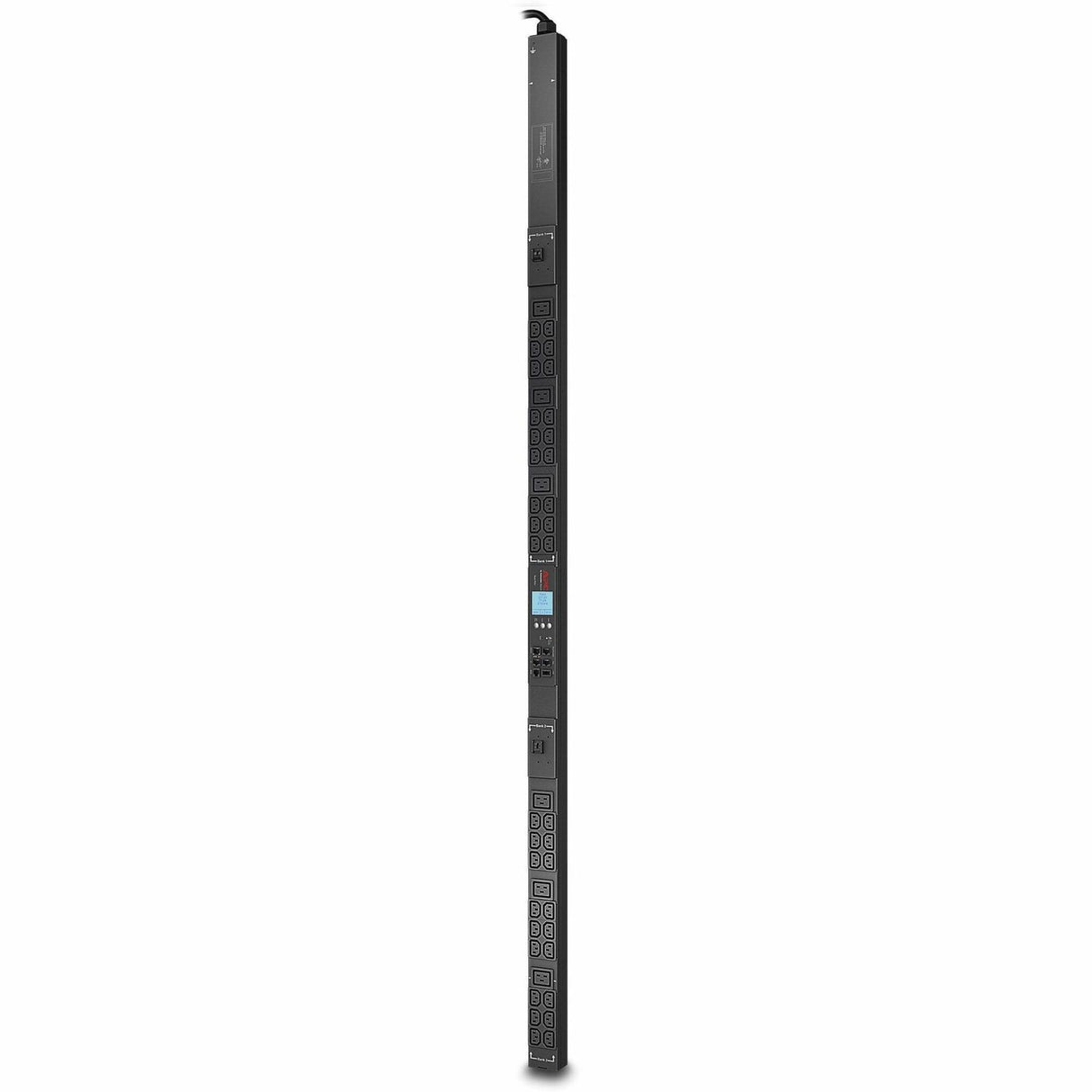 APC NetShelter Rack PDU, Metered, 0U, 5.0kW 200V and 208V 30A, (36) C13 and (6) C19 outlets — AP8841