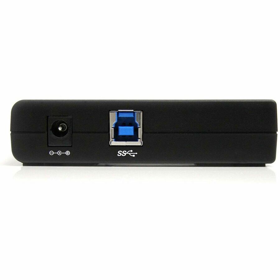 StarTech.com 4 Port Black SuperSpeed USB 3.0 Hub - 5Gbps — ST4300USB3