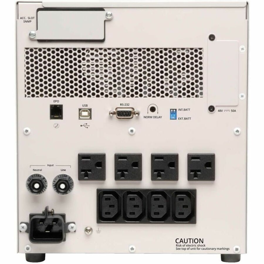 Eaton Tripp Lite Series SmartPro 120V 2.2kVA 1.92kW UL 60601-1 Medical-Grade Line-Interactive UPS, Extended Run, SNMPWEBCARD Option, Full Isolation, USB, DB9 Serial — SMART2500XLHG