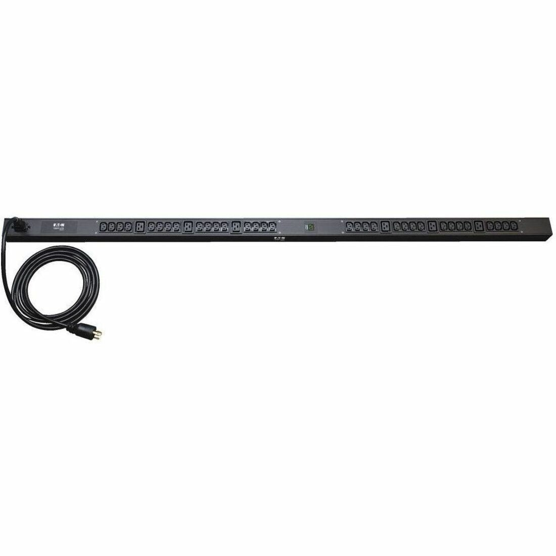 Eaton Tripp Lite Series 3.7kW Single-Phase Local Metered PDU, 208/230V Outlets (6-C19 & 32-C13 ) C20/L6-20P Cable 10 ft. (3.05 m) Cord, 0U Vertical — PDUMV20HV