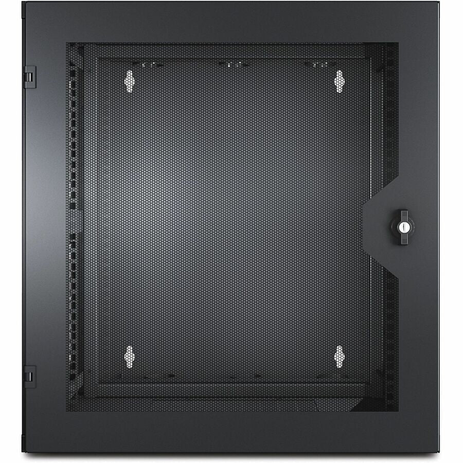 APC NetShelter 13U Wallmount Rack Cabinet Vented Door Double Hinged Server Depth — AR100HD