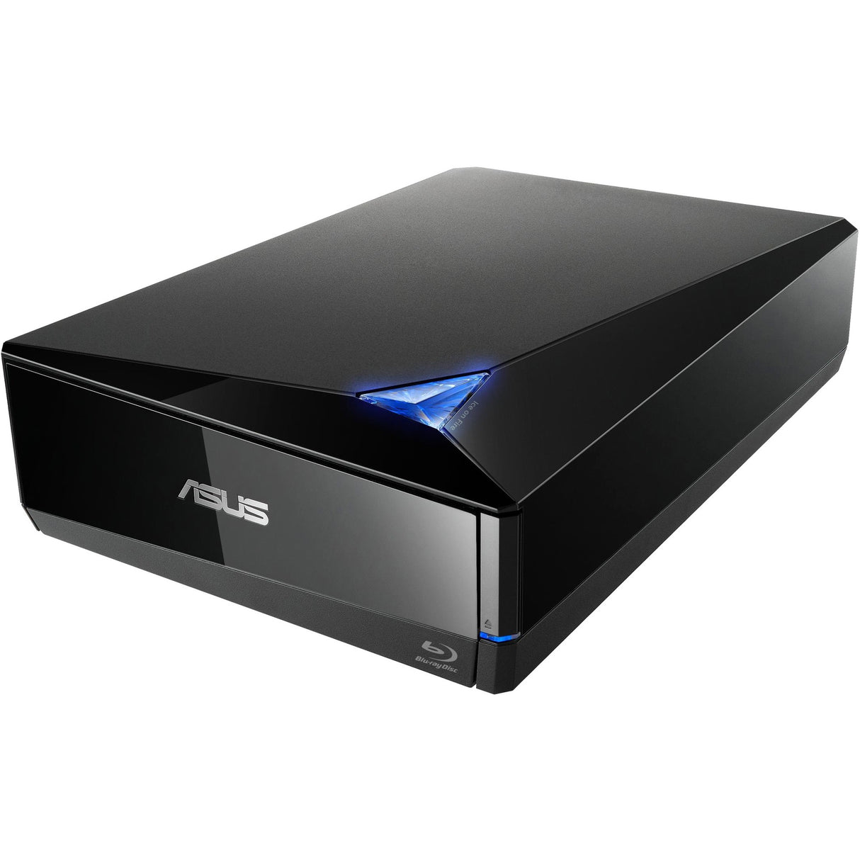 Asus Turbo Drive BW-16D1X-U Blu-ray Writer - External - Black — BW-16D1X-U/BLK/G/AS/P2G