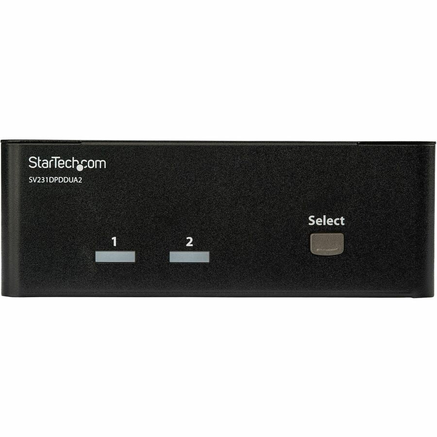 StarTech.com 2 Port DisplayPort Dual-Monitor KVM Switch - DisplayPort KVM - 4K 60 Hz — SV231DPDDUA2