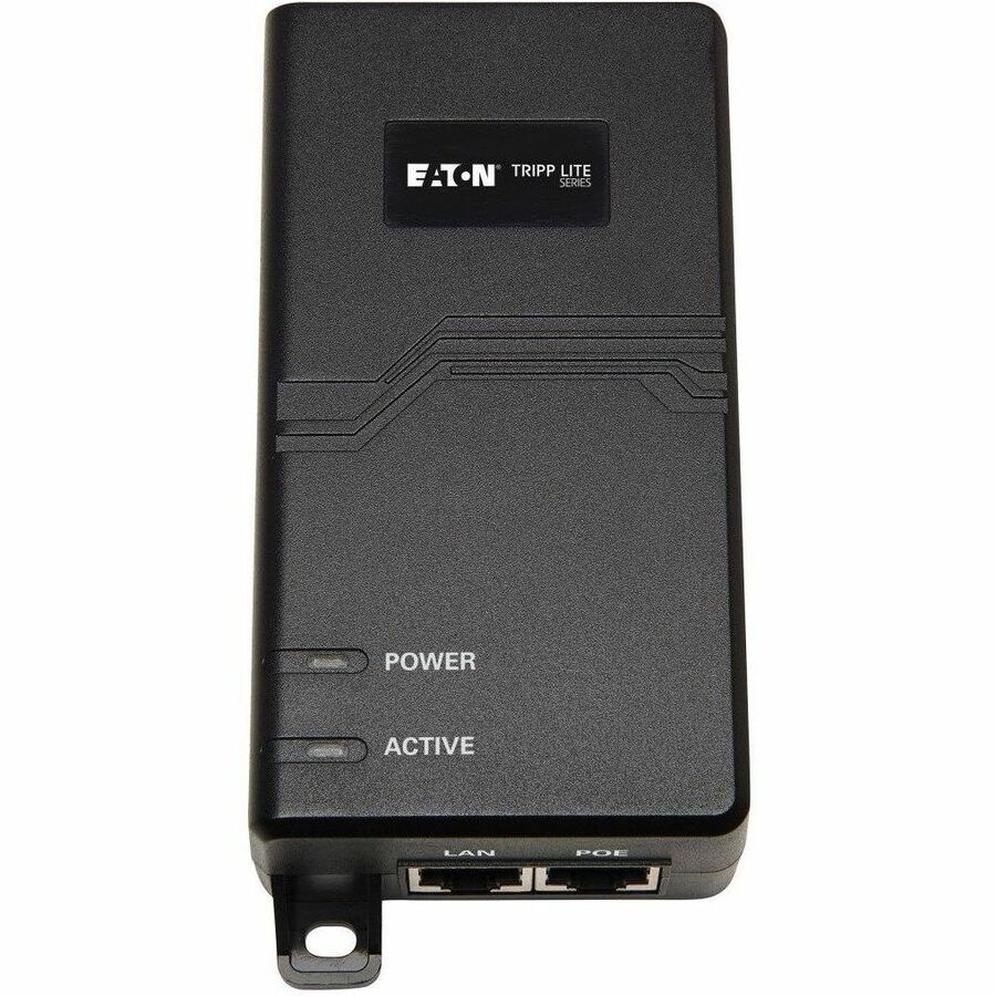 Eaton Tripp Lite Series Gigabit PoE+ Midspan Active Injector - IEEE 802.3at/802.3af, 30W, 1 Port — NPOE-30W-1G