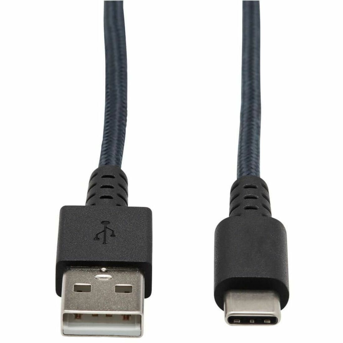 Eaton Tripp Lite Series Heavy-Duty USB-A to USB-C Cable, USB 2.0, UHMWPE and Aramid Fibers, (M/M), Gray, 6 ft. (1.83 m) — U038-006-GY-MAX