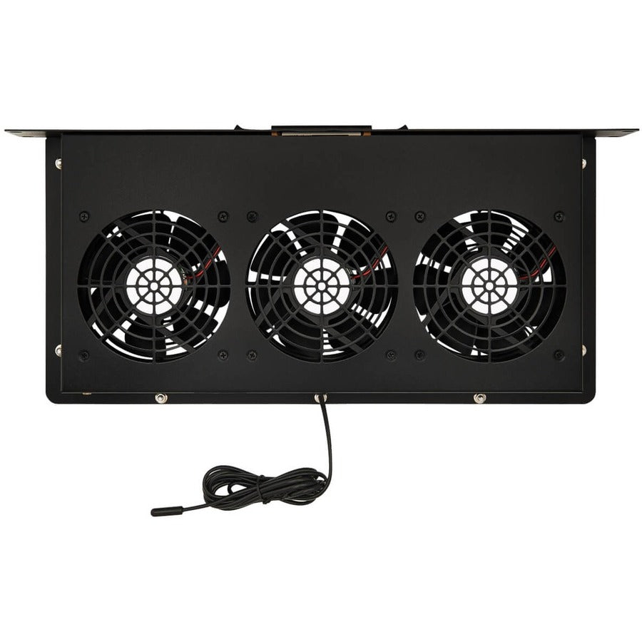 Eaton Tripp Lite Series 1U Blanking Panel with Temperature Sensor and High-Performance Fans — SRFAN1UTEMP