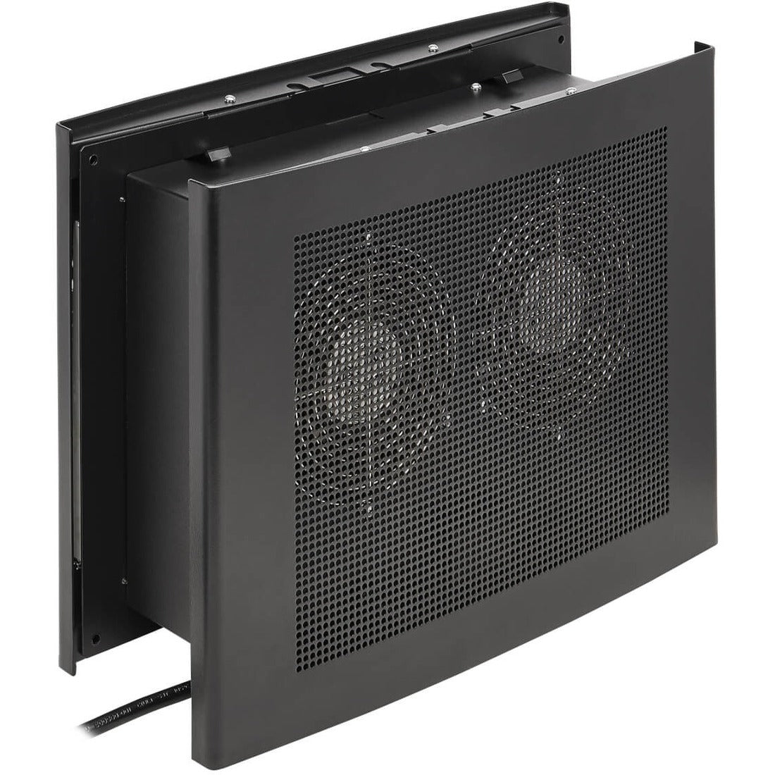 Eaton Tripp Lite Series Network Closet Exhaust Fan, 475 CFM, NEMA 5-15P Input, Black — SRCLOSETFAN