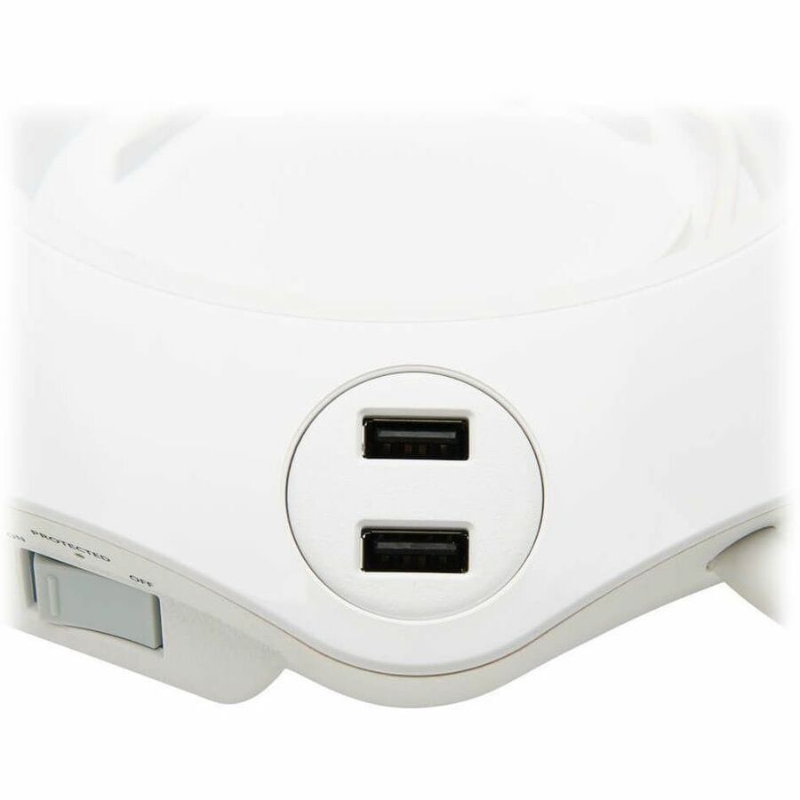 Eaton Tripp Lite Series Conference Power Surge Protector - 4 NEMA 5-15R Outlets, USB-C & 3 USB-A Ports, Micro-USB, 8 ft. Cord — TLP48USBCUFO