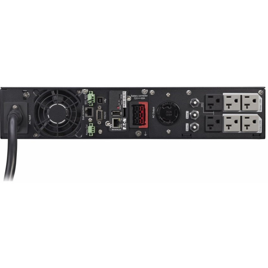 Eaton 5PX G2 3000VA 3000W 120V Line-Interactive UPS - 6 NEMA 5-20R, 1 L5-30R Outlets, Cybersecure Network Card Included, Extended Run, 2U Rack/Tower — 5PX3000RTNG2