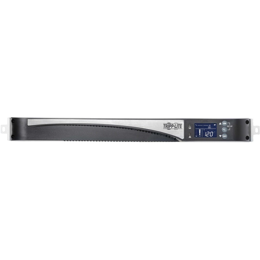 Eaton Tripp Lite Series 1440VA 1100W 120V Line-Interactive UPS - 5 NEMA 5-15R Outlets, Network Card Option, USB, DB9, 1U Rack/Tower — SMART1500RT1U