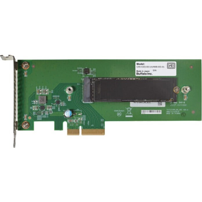 Buffalo OP-NVSSD OP-NVSSD-2.0T 2 TB Solid State Drive - M.2 Internal - PCI Express NVMe (PCI Express NVMe 4.0 x4) — OP-NVSSD-2.0T