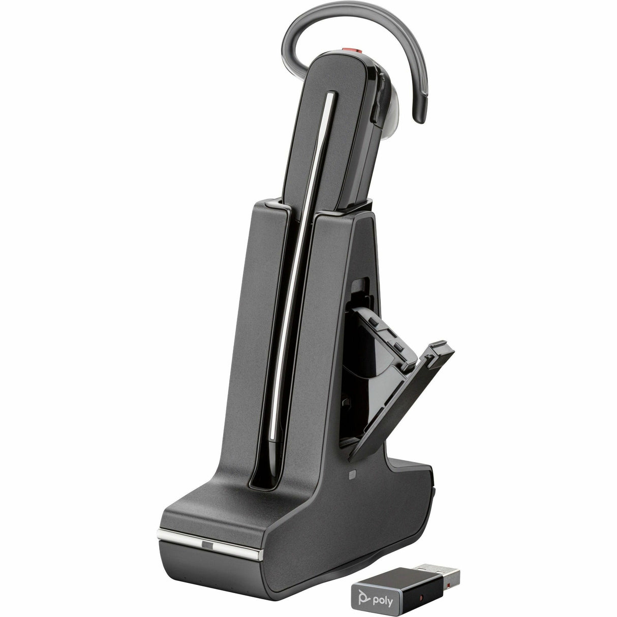 Poly Savi 8245-M Microsoft Teams Certified DECT 1920-1930 MHz USB-A Headset +D200 TAA — 77T36AA#ABA