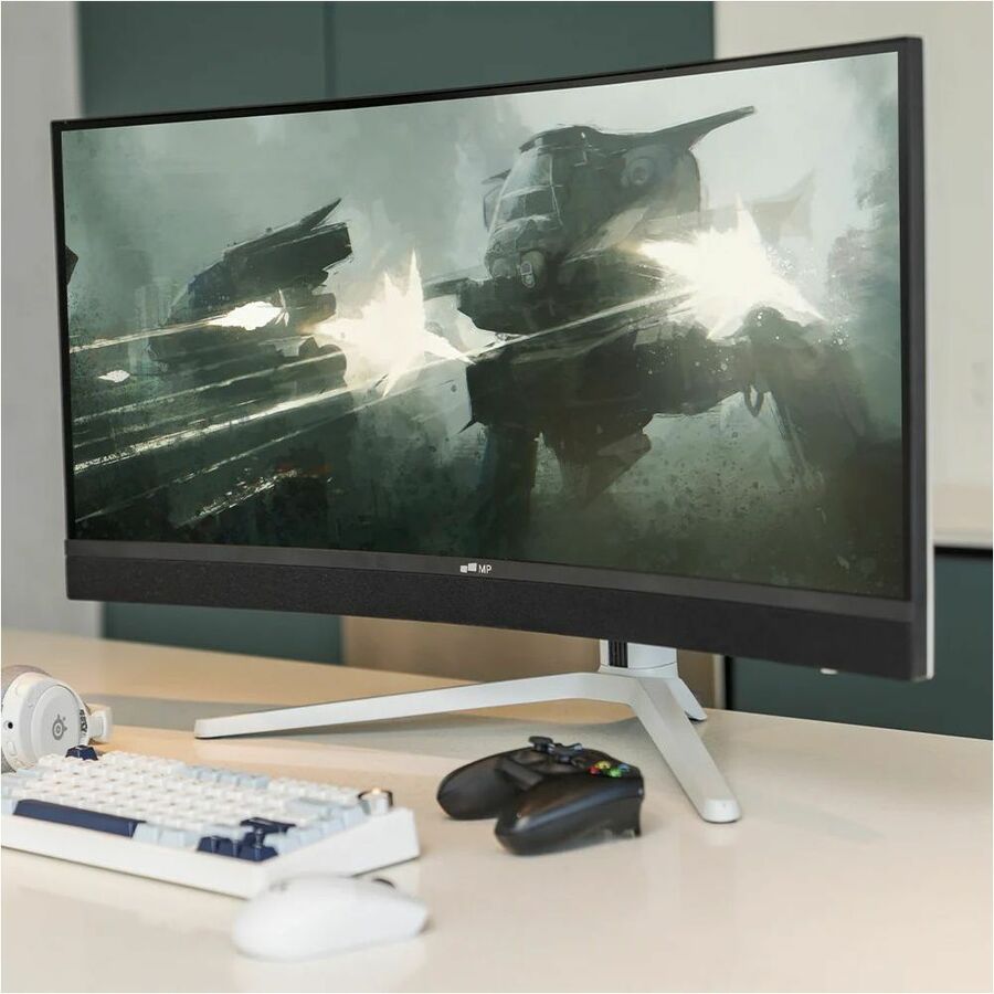 Mobile Pixels 34" Class WQHD Curved Screen Gaming Mini LED Monitor — 119-1003P01
