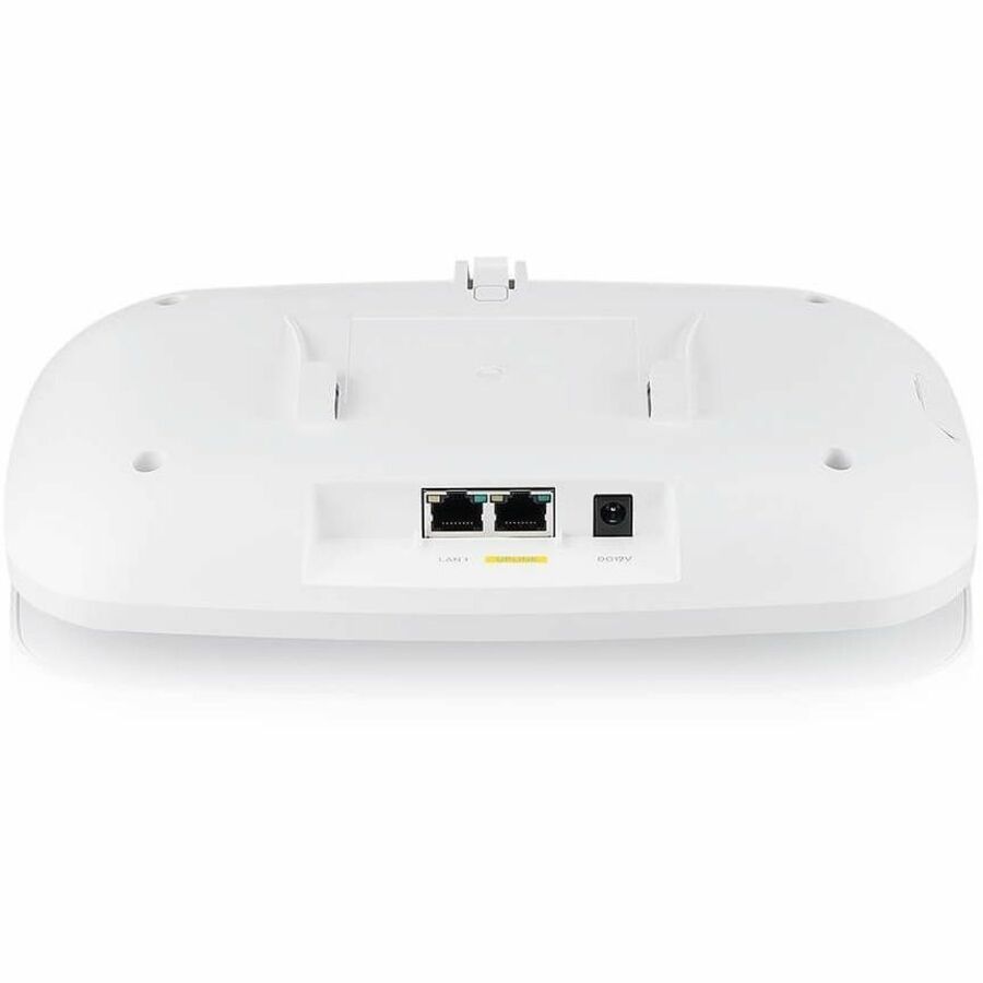 Zyxel WiFI 7 BE11000 Wireless MultiGig Pro Access Point | 2 x 2.5Gb Ethernet | Tri-Band Operation | Mesh and PTP Bridge | Cloud, App, Direct or Controller Management | POE+ | NWA130BE
