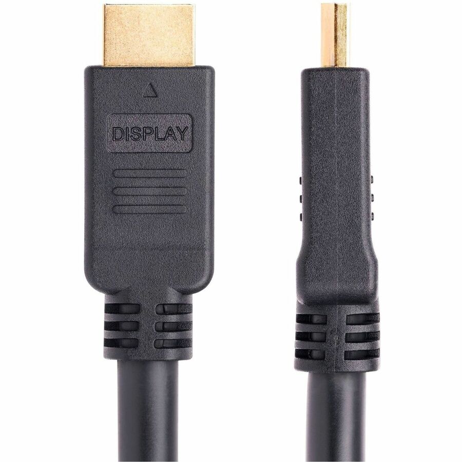 StarTech.com 15m (49.2ft) Active HDMI 2.0 Cable, CMP, Plenum Rated, High Speed HDMI Cable, 4K 60Hz, HDR10/HDCP 2.2/ARC — HD2AP-15M-HDMI-CABLE