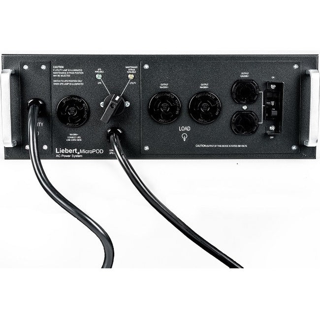 Vertiv Liebert MicroPOD - (2) NEMA L6-15R| (2) L6-20R| UPS Maintenance Bypass — MP2-220N