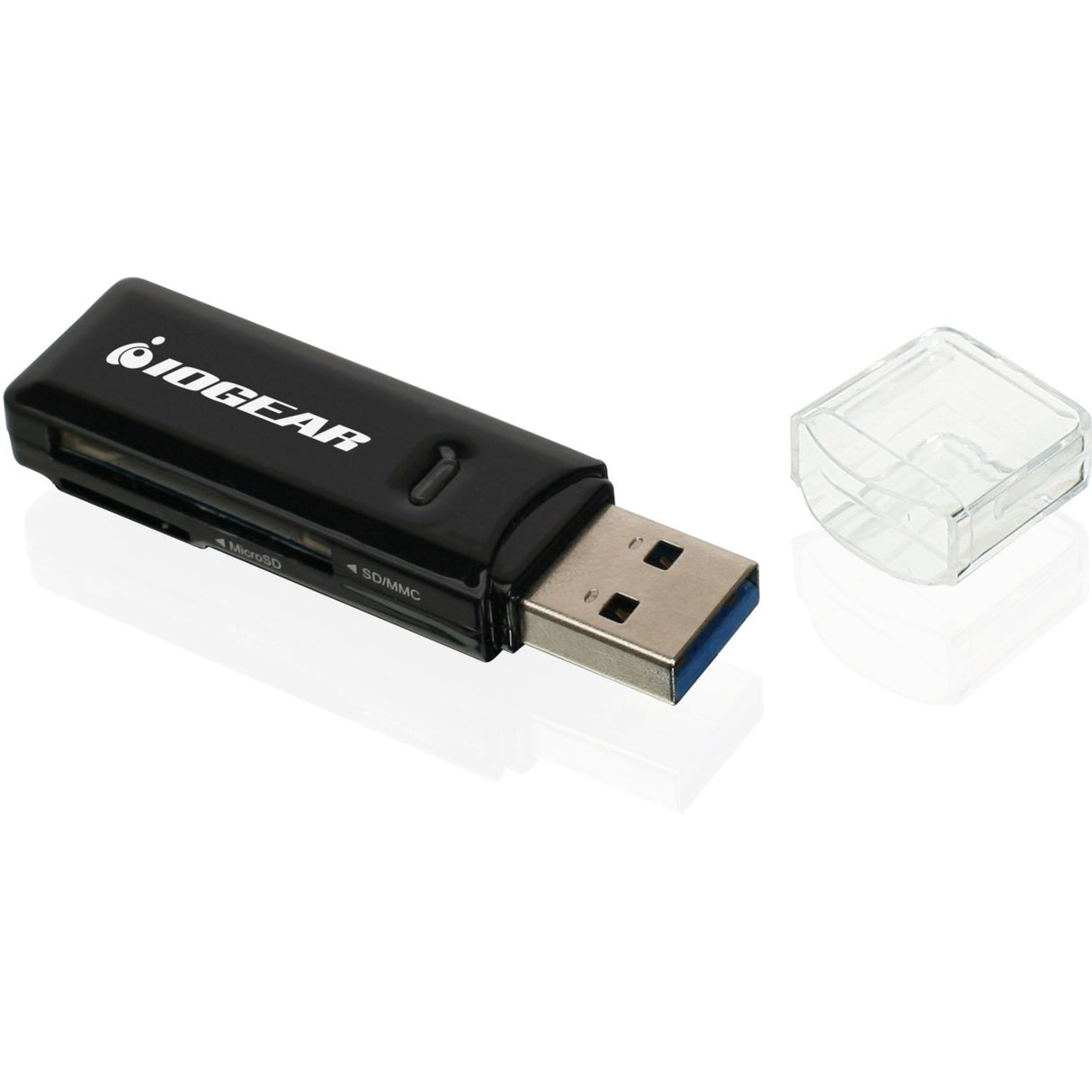 IOGEAR Compact USB 3.0 SDXC/MicroSDXC Card Reader/Writer — GFR305SD