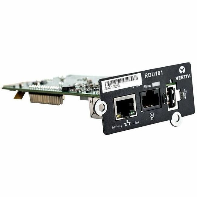 Vertiv Liebert IntelliSlot RDU101 - Network Card | Remote Monitoring — RDU101