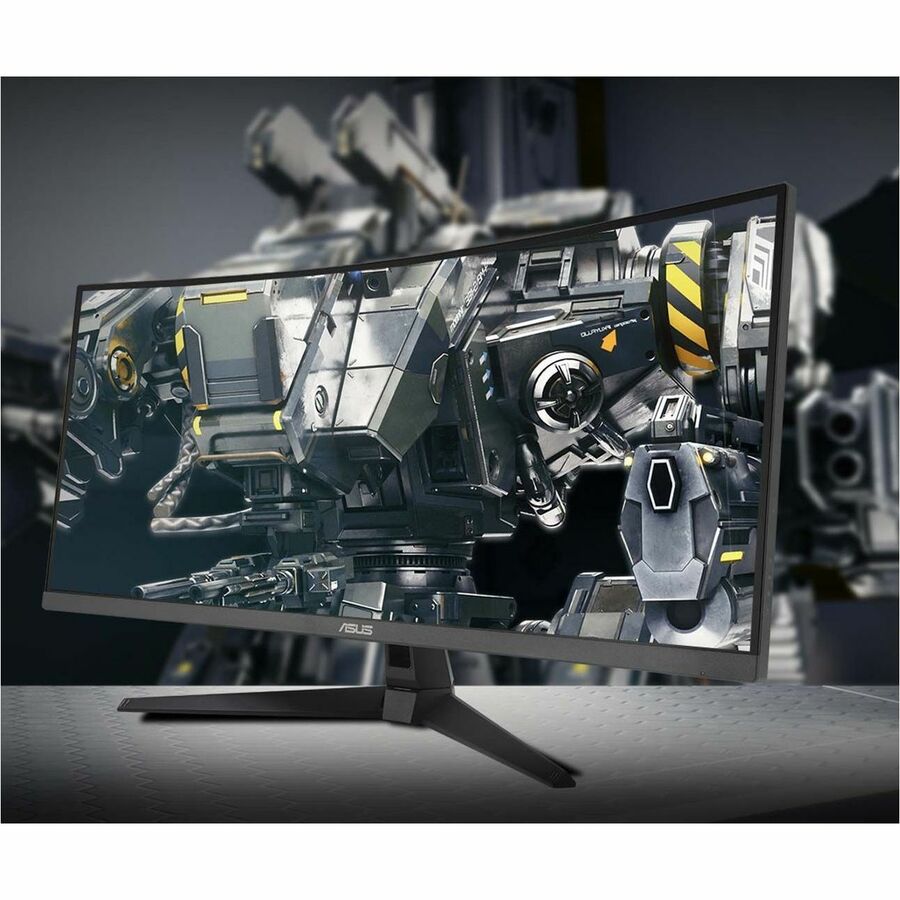 TUF VG34VQ3B 34" Class UW-QHD Curved Screen Gaming LED Monitor - 21:9 - Black — VG34VQ3B
