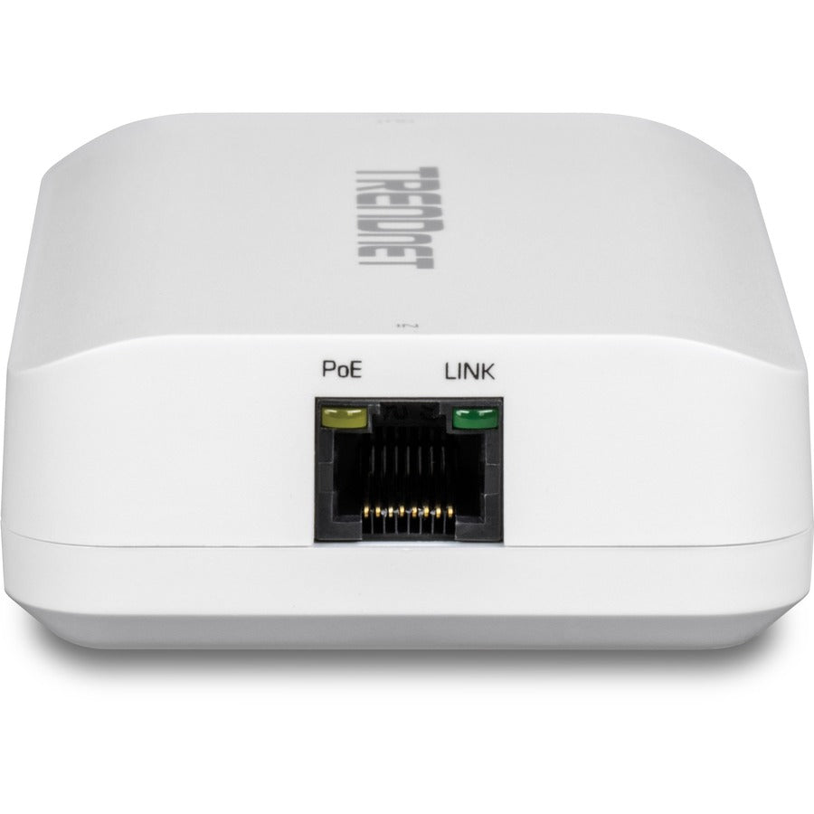 TRENDnet 2-Port Gigabit PoE++ Extender, 1 x Gigabit PoE++ In Port, 2 x Gigabit PoE Out Ports, Extends 100m (328 ft) Up to 200m (656 ft), Daisy Chain 4 Units for up to 500m (1640 ft), Black, TPE-BE200