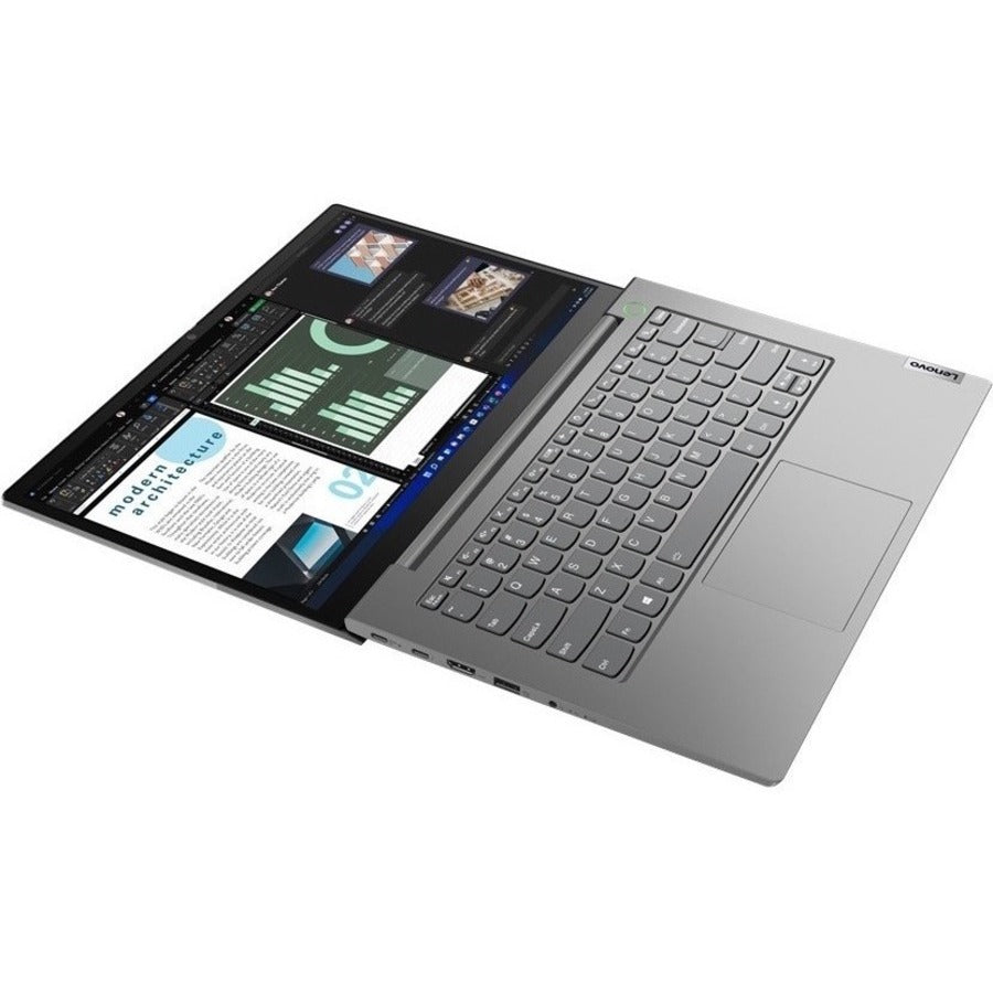 Lenovo ThinkBook 14 G4 IAP 21DH00D8US 14" Notebook - Full HD - Intel Core i7 12th Gen i7-1255U - 8 GB - 512 GB SSD - English (US) Keyboard - Mineral Gray — 21DH00D8US