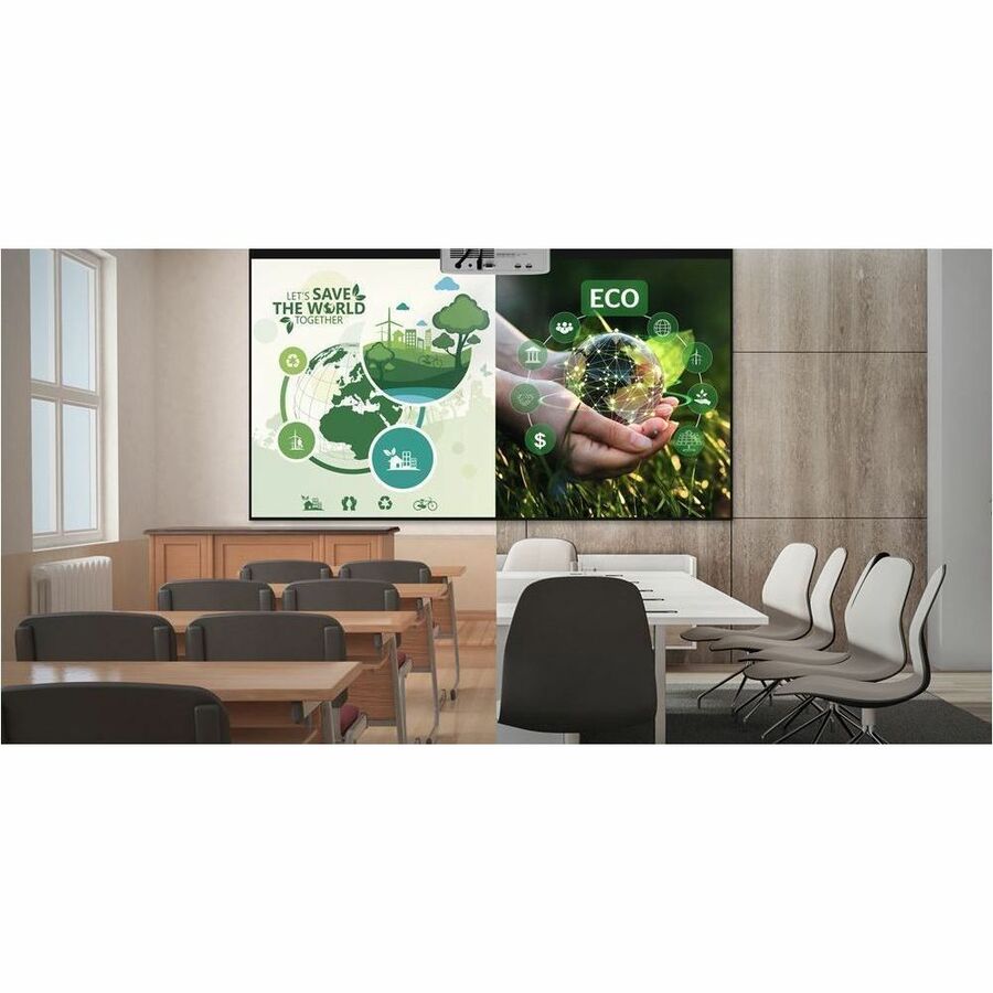 Optoma ZW350e 3D DLP Projector - 16:10 - Portable - White — ZW350e