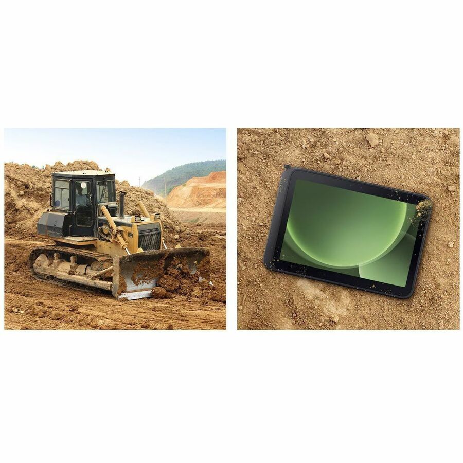 Samsung Galaxy Tab Active5 Pro 5G Enterprise Edition Rugged Tablet - 10.1" WUXGA - Qualcomm SM7635 Snapdragon 7s Gen 3 (4 nm) Octa-core - 8 GB - 256 GB Storage - 5G - Green — SM-X358UZGEN14