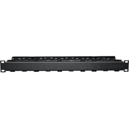 Eaton Tripp Lite Series SmartRack 1U High Capacity Horizontal Cable Manager - Finger duct with dual-hinge cover — SRCABLEDUCT1UHD