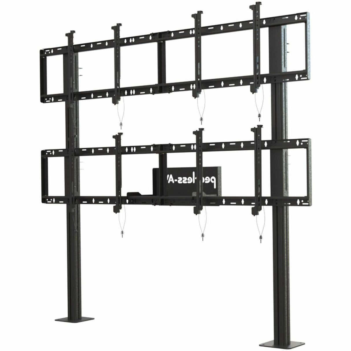 Peerless-AV® Modular Video Wall Pedestal Mount 2x2 Configuration for 46'' to 60'' Displays — DS-S560-2X2