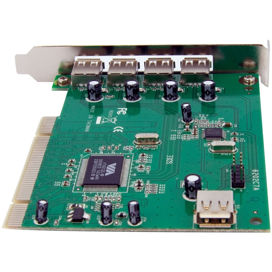 StarTech.com 7 Port PCI USB Card Adapter — PCIUSB7