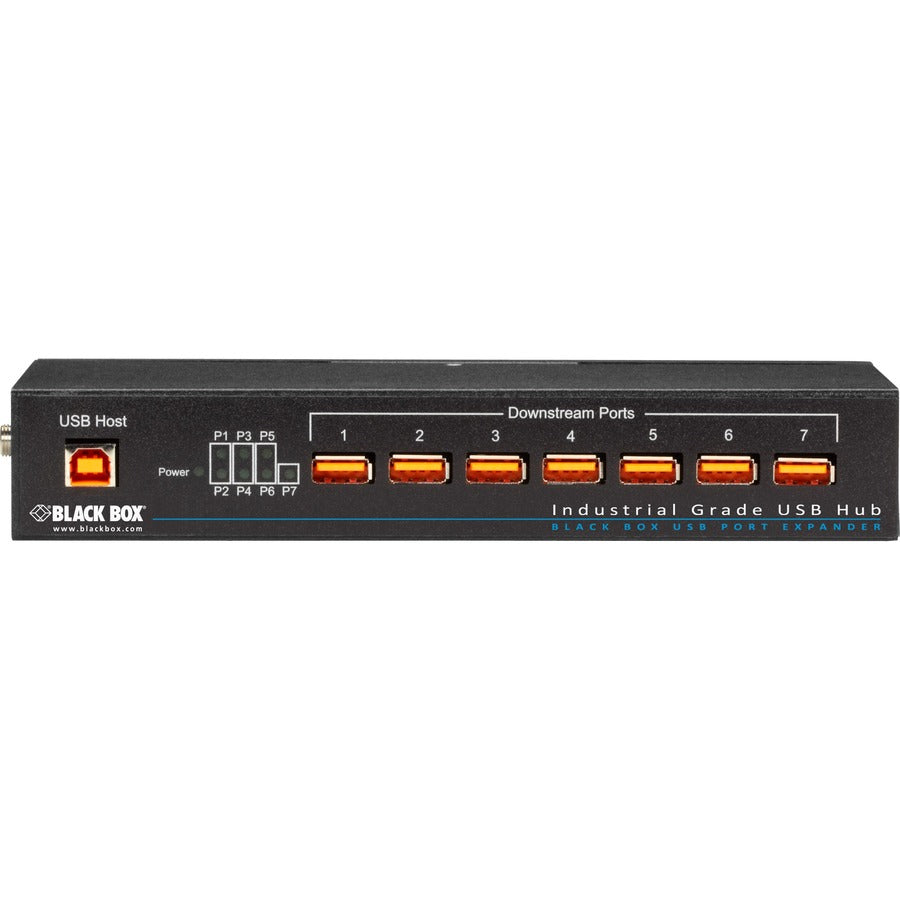 Black Box Industrial USB 2.0 Hub - 7-Port — ICI207A