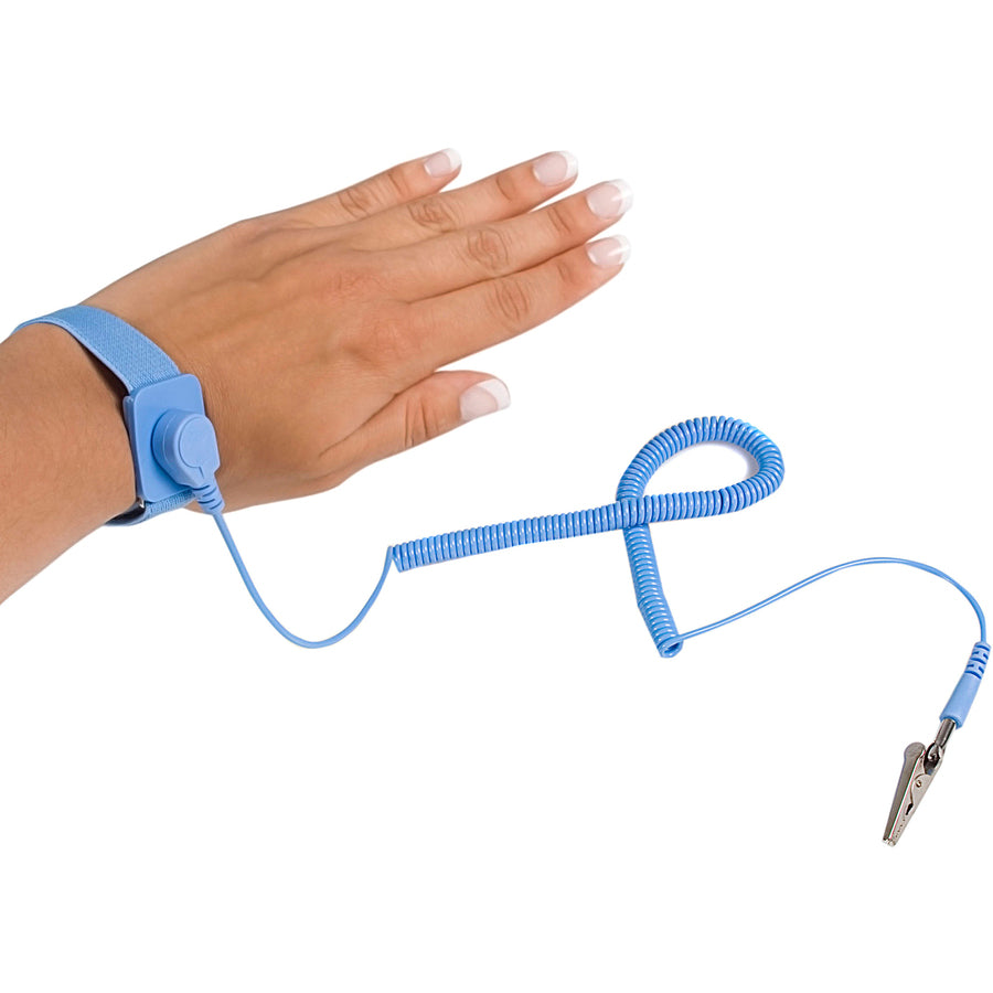 StarTech.com ESD Anti Static Wrist Strap Band with Grounding Wire - AntiStatic Wrist Strap - Anti-static wrist band — SWS100