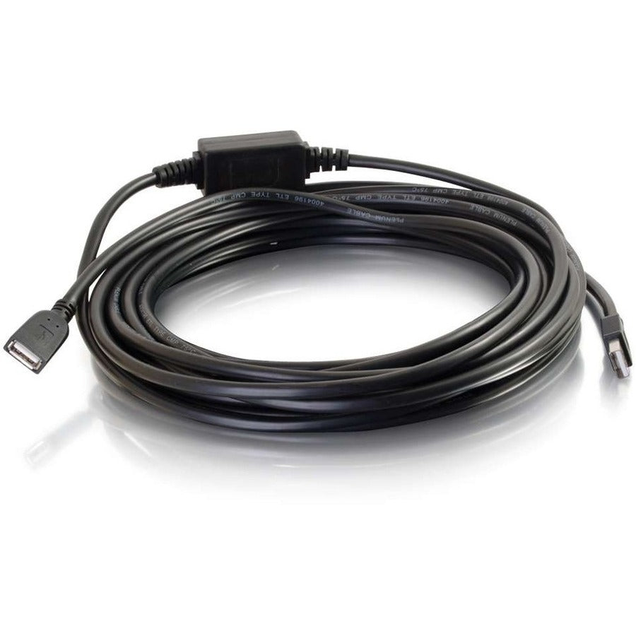 C2G 32ft USB to USB Extension Cable - USB A to USB A - Active - M/F — 39011