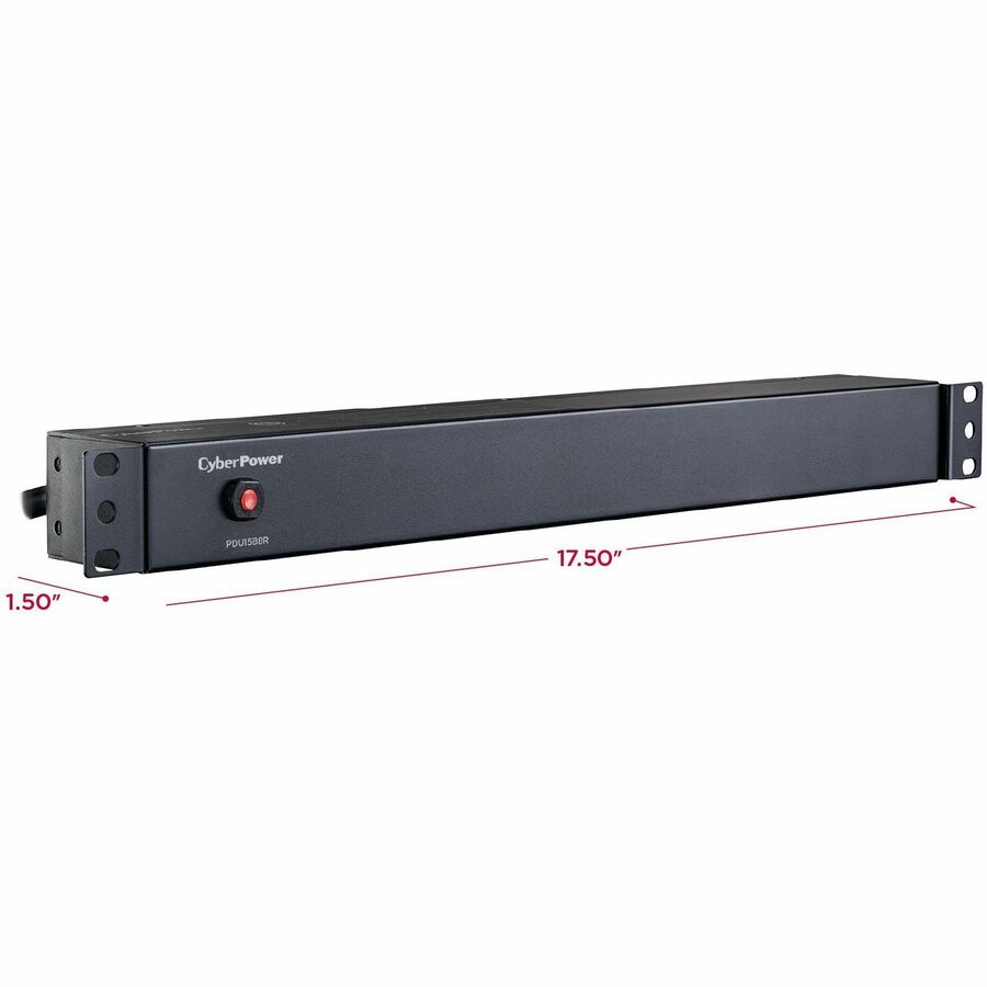CyberPower PDU15B8R 100 - 125 VAC 15A Basic PDU — PDU15B8R