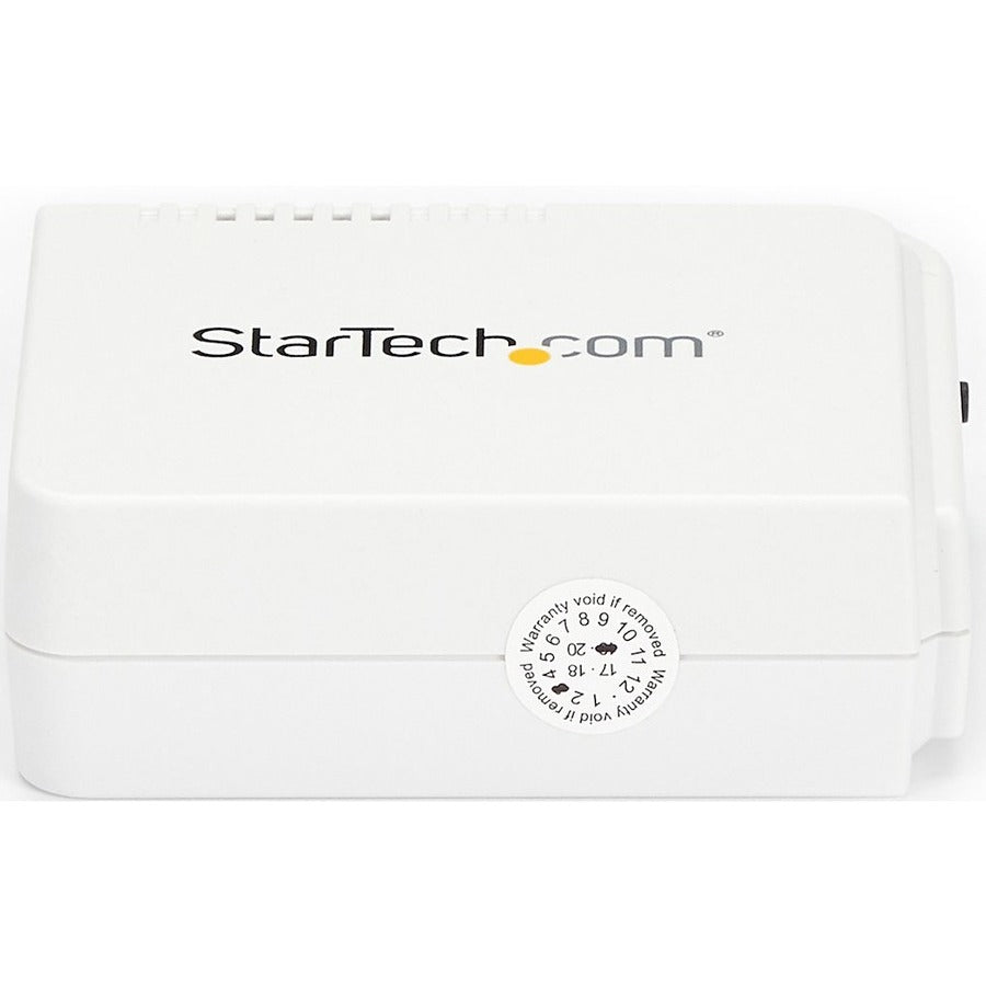 StarTech.com 1 Port USB Wireless N Network Print Server with 10/100 Mbps Ethernet Port - 802.11 b/g/n — PM1115UW
