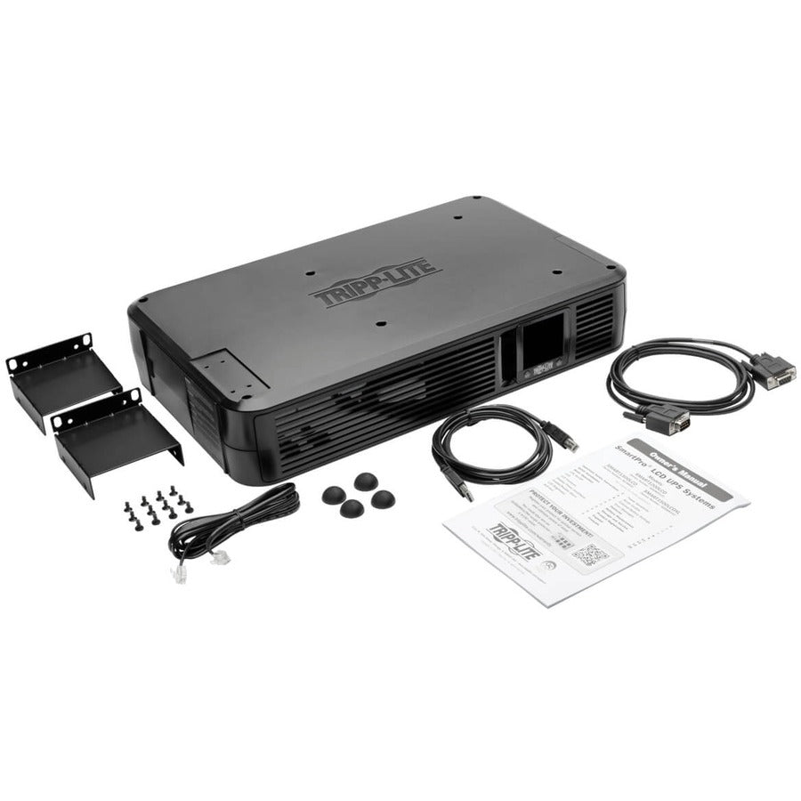 Eaton Tripp Lite Series Smart LCD 1500VA 900W 120V Line-Interactive UPS - 8 Outlets, USB, DB9, 2U Rack/Tower — SMART1500LCD